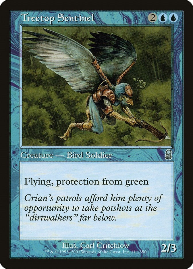 Image for Treetop Sentinel (111) (ODY) - Magic: The Gathering