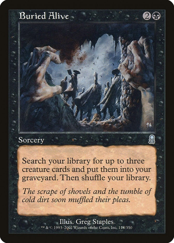 Image for Buried Alive (118) (ODY) - Magic: The Gathering