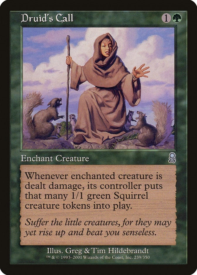 Image for Druid's Call (239) (ODY) - Magic: The Gathering