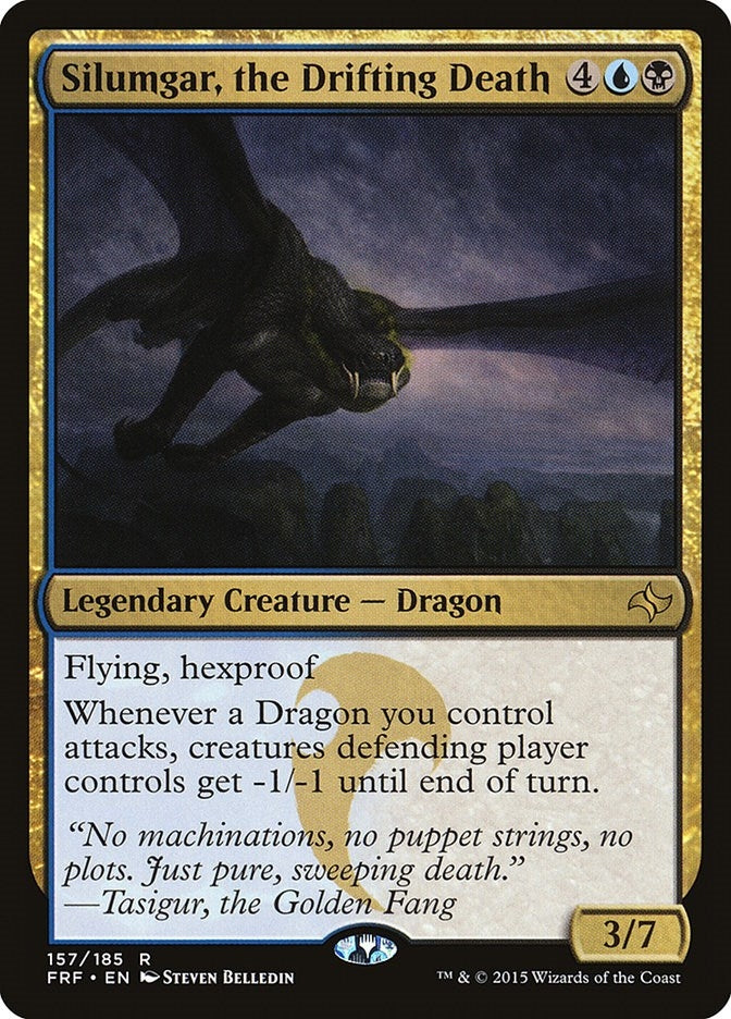 Image for Silumgar, the Drifting Death (157) (FRF) - Magic: The Gathering