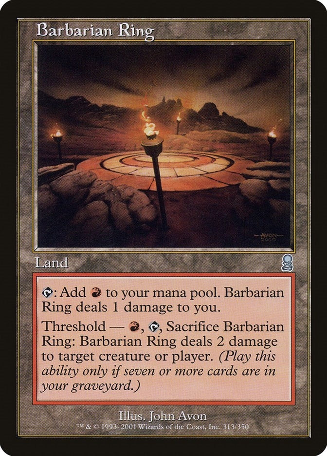 Image for Barbarian Ring (313) (ODY) - Magic: The Gathering