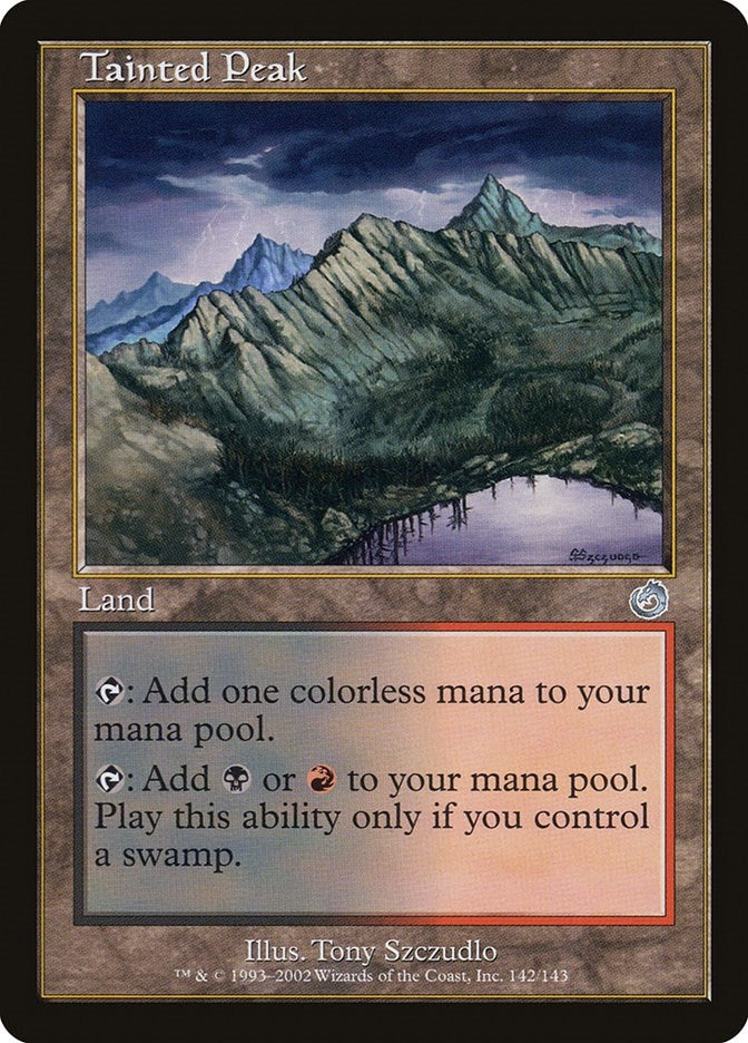 Image for Tainted Peak (142) (TOR) - Magic: The Gathering