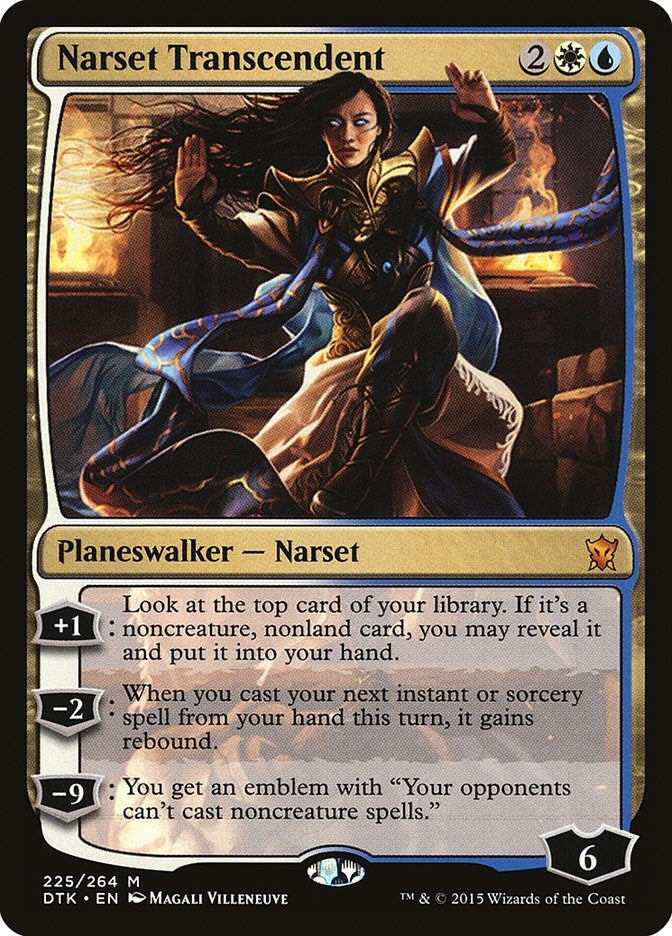 Image for Narset Transcendent (225) (DTK) - Magic: The Gathering