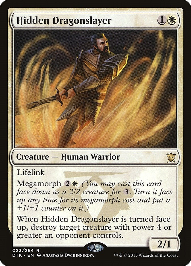 Image for Hidden Dragonslayer (23) (DTK) - Magic: The Gathering