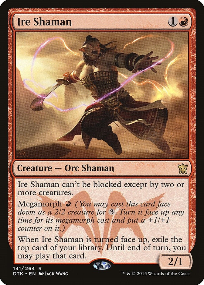 Image for Ire Shaman (141) (DTK) - Magic: The Gathering