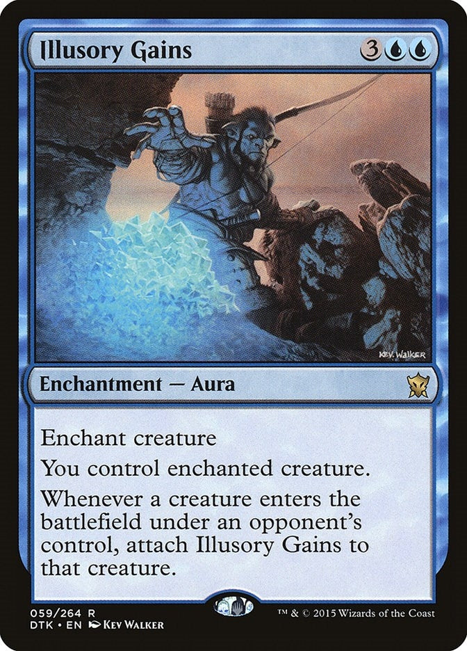 Image for Illusory Gains (59) (DTK) - Magic: The Gathering
