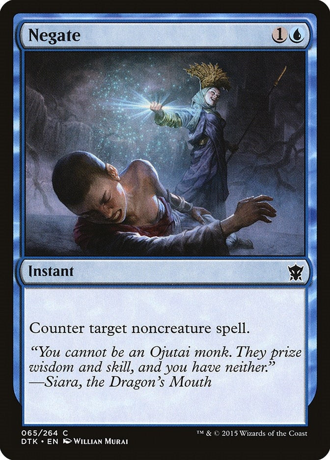 Image for Negate (65) (DTK) - Magic: The Gathering