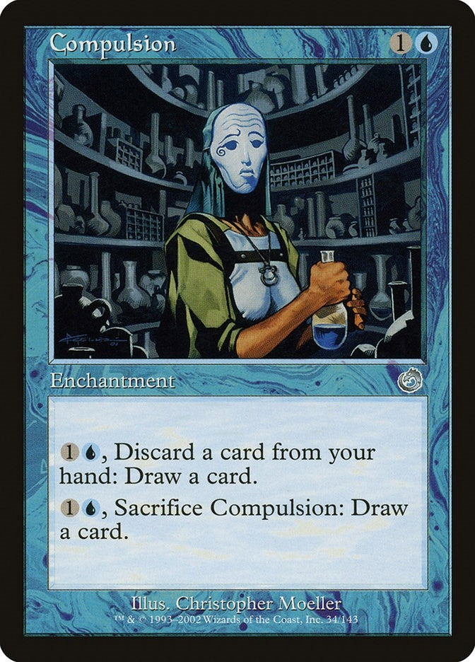 Image for Compulsion (34) (TOR) - Magic: The Gathering