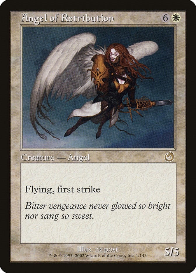 Image for Angel of Retribution (1) (TOR) - Magic: The Gathering