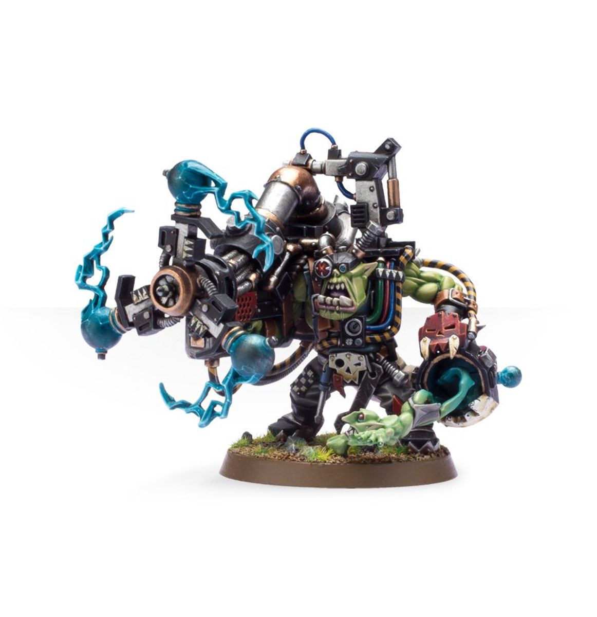 ORKS: BIG MEK WITH SHOKK ATTACK GUN