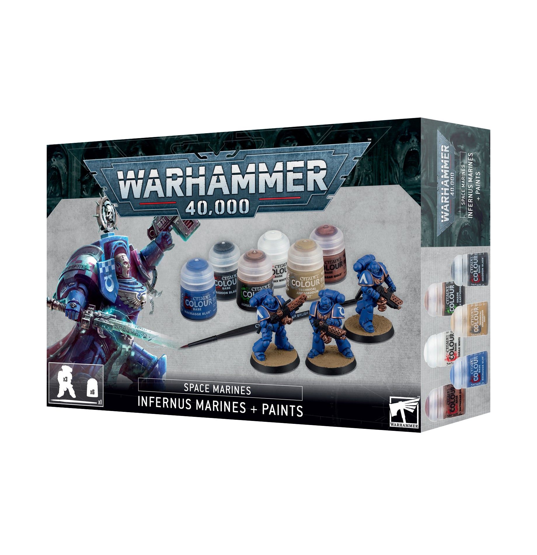 INFER S/M + PAINT SET