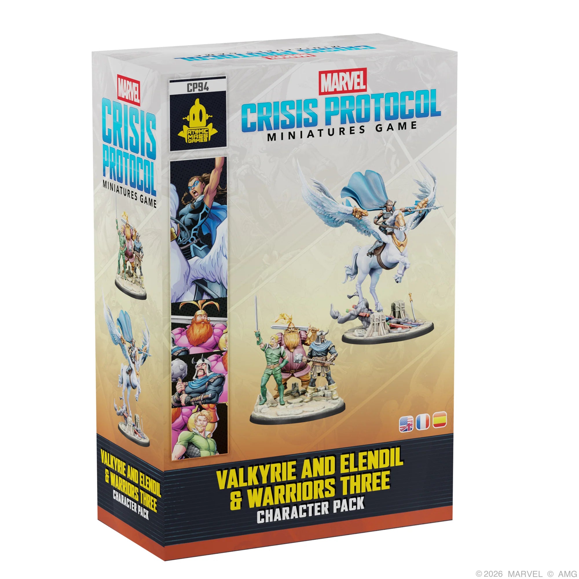 Marvel: Crisis Protocol – Valkyrie on Elendil & Warriors Three