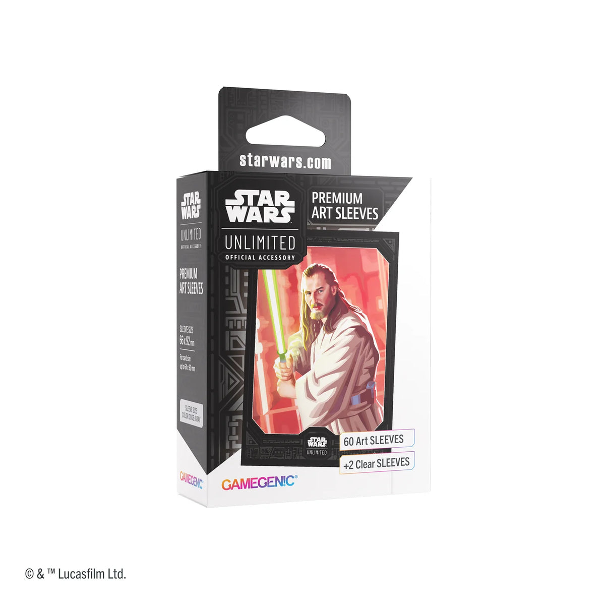 Star Wars: Unlimited Premium Art Sleeve - QuiGon Jinn