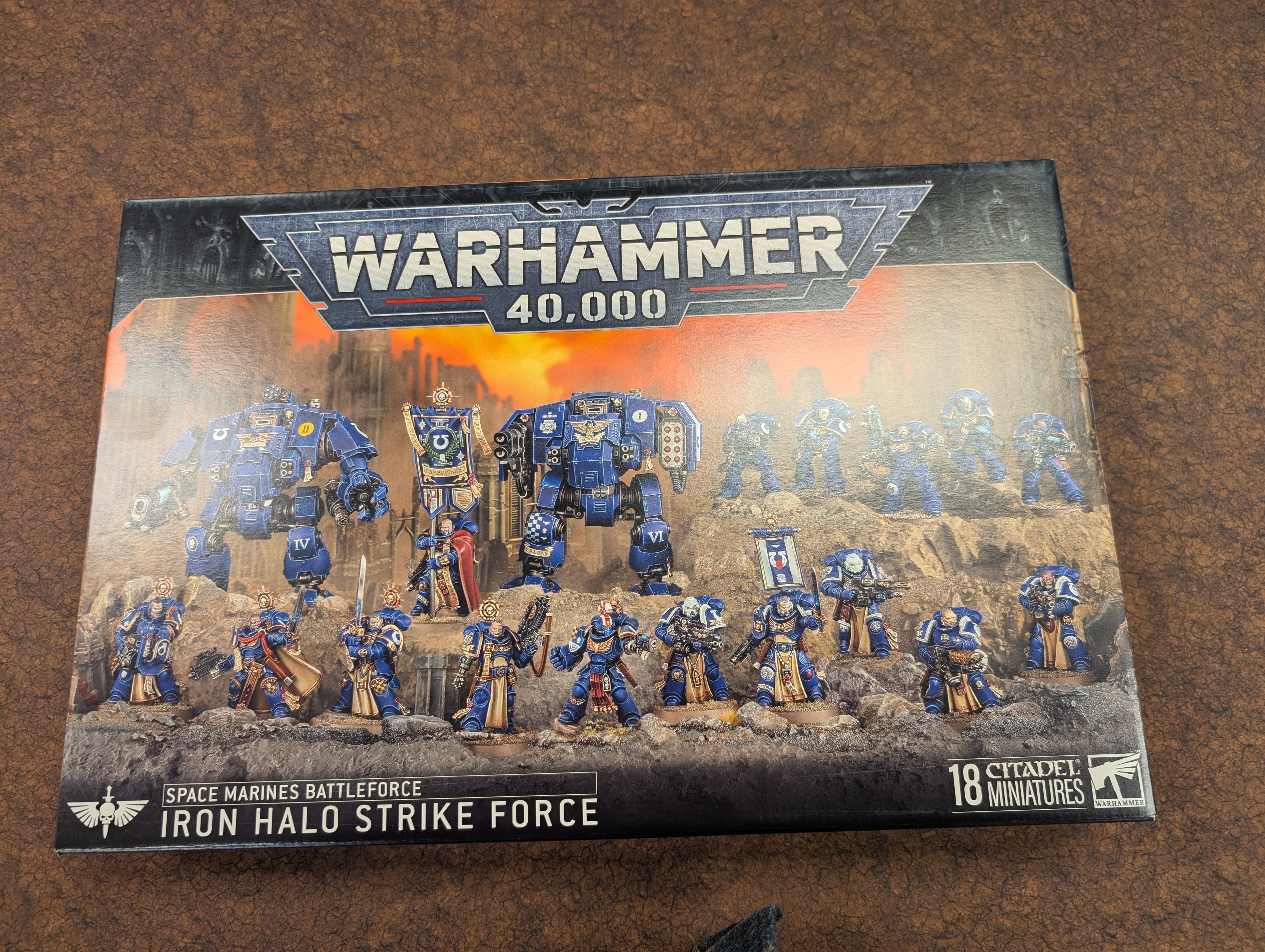 Consignment- Space Marine Iron Halo Strike Force (New)
