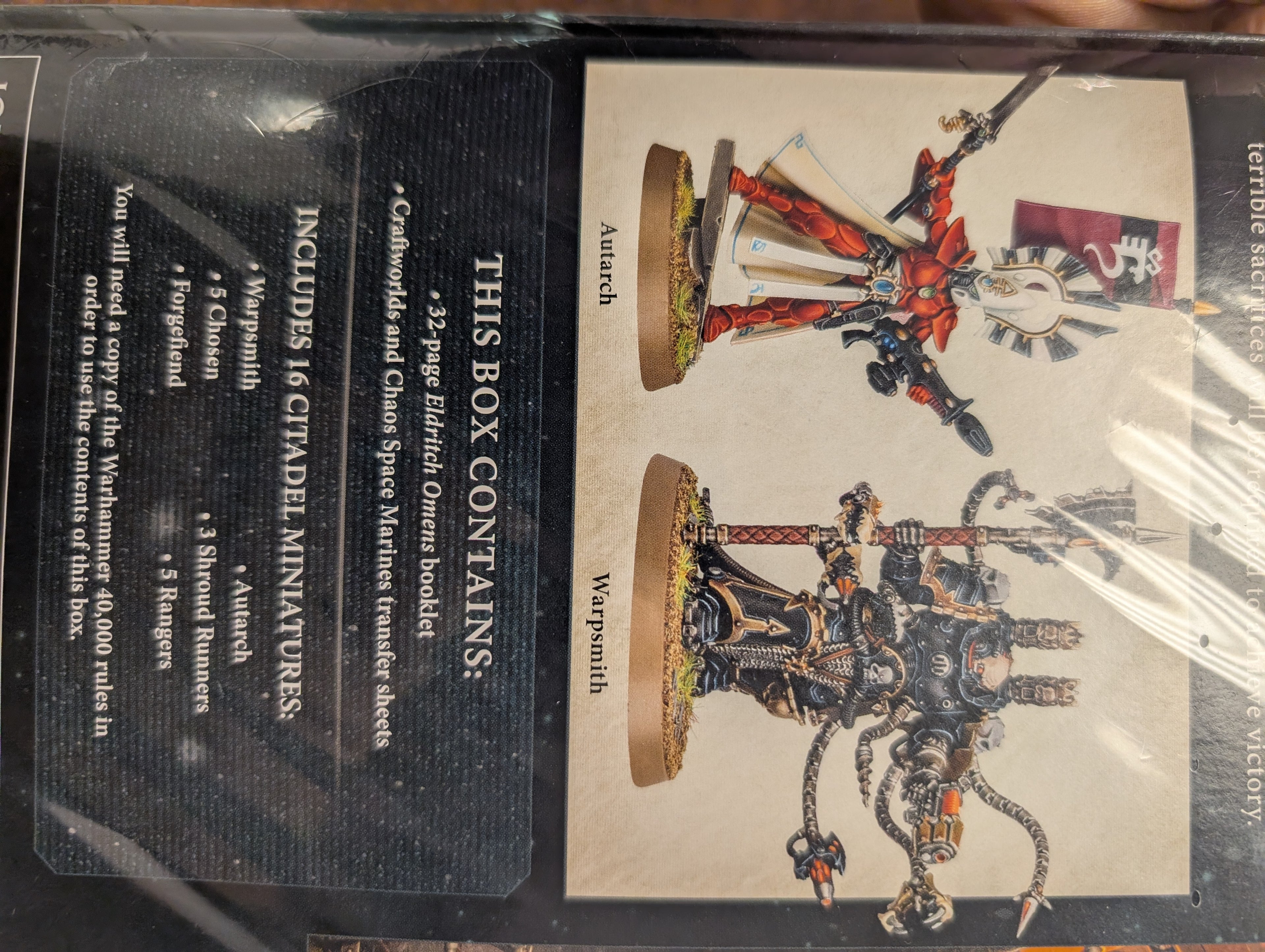 Consignment- 40k Eldritch Omens set (new)