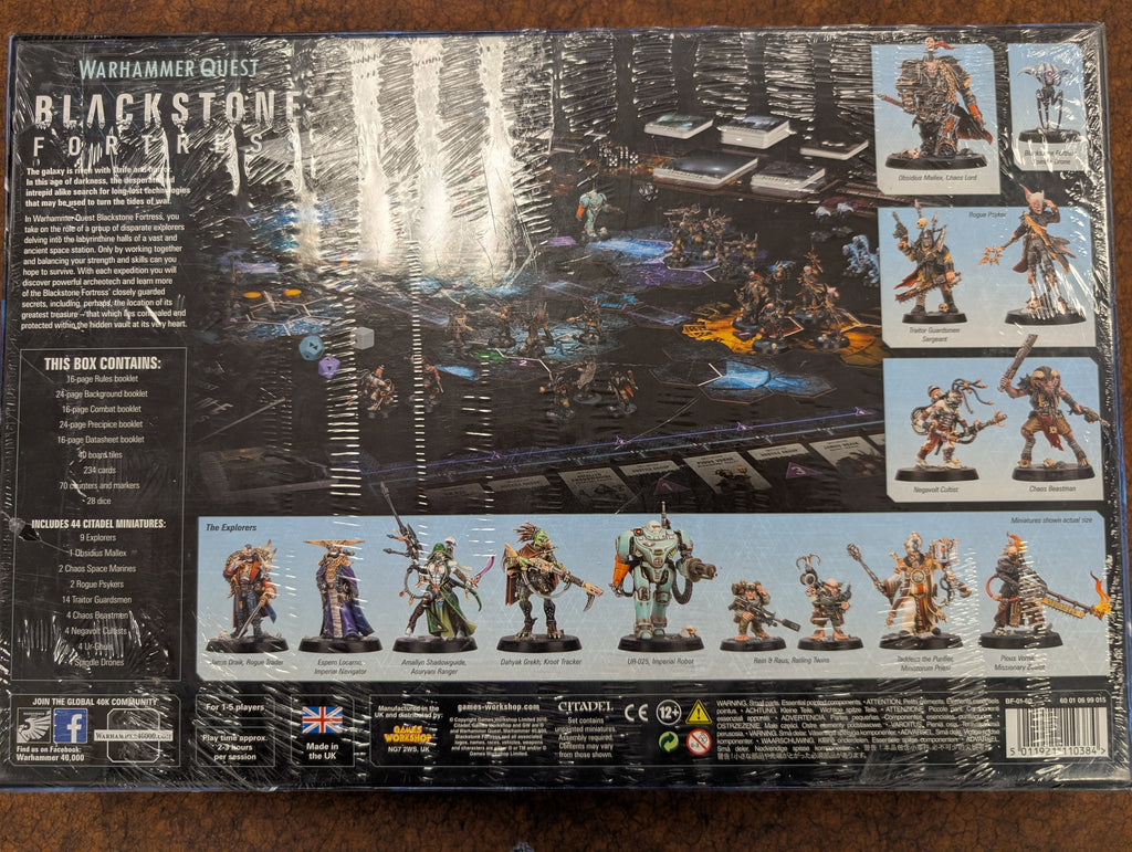 Consignment- Warhammer Quest Blackstone Fortress (new)