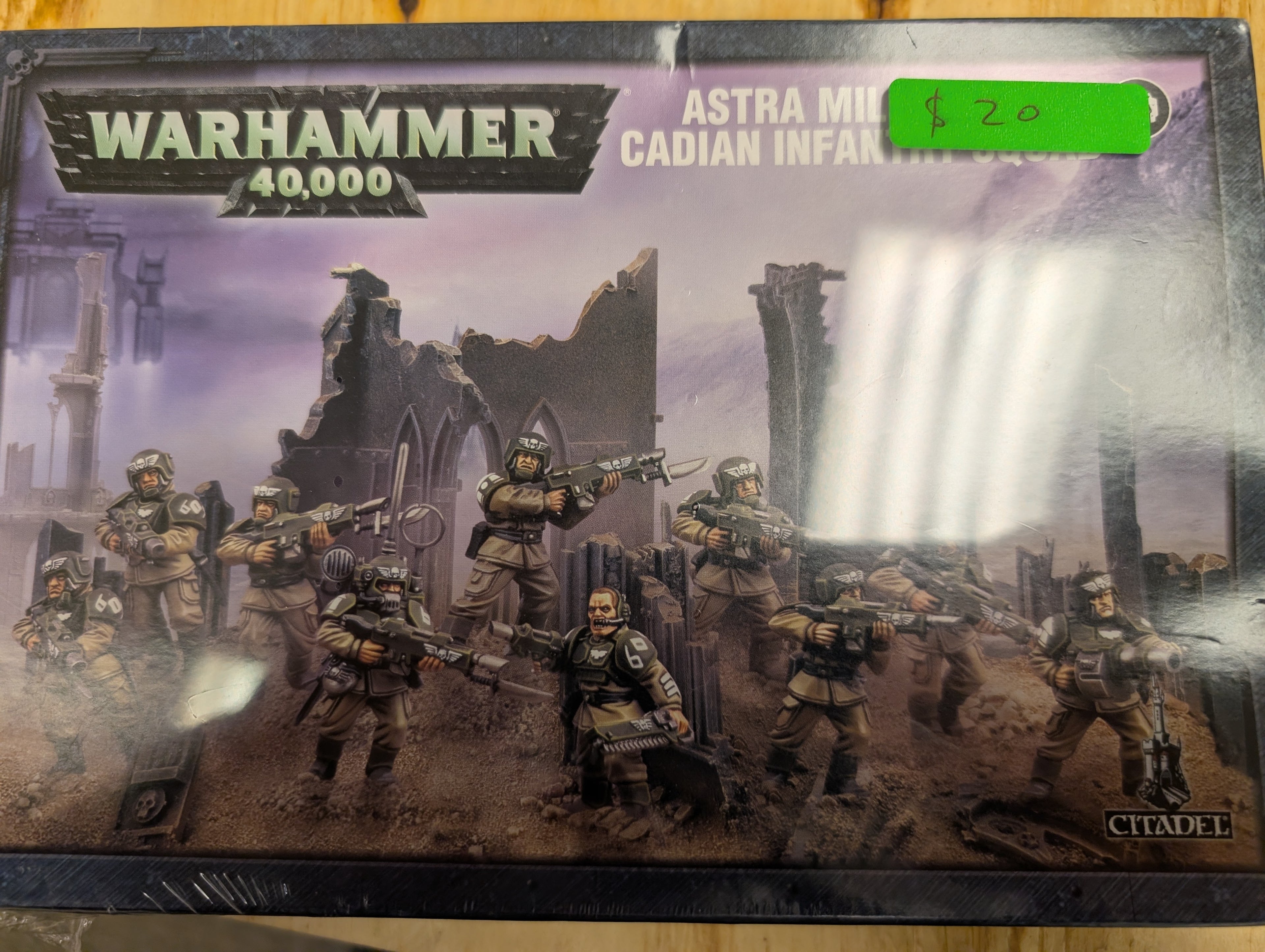 Consignment- 40k Cadian Infantry (Old models) (New in box)