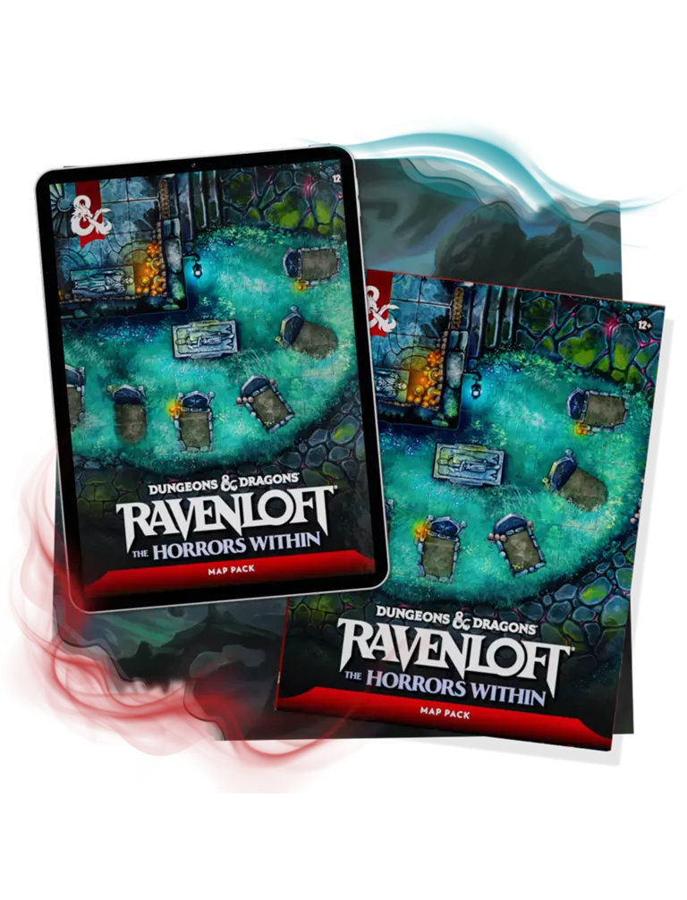 DND RPG RAVENLOFT WITHIN MAP PACK