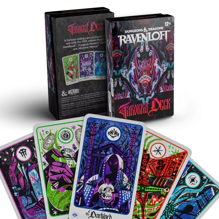 DND RPG RAVENLOFT WITHIN TAROKKA DECK