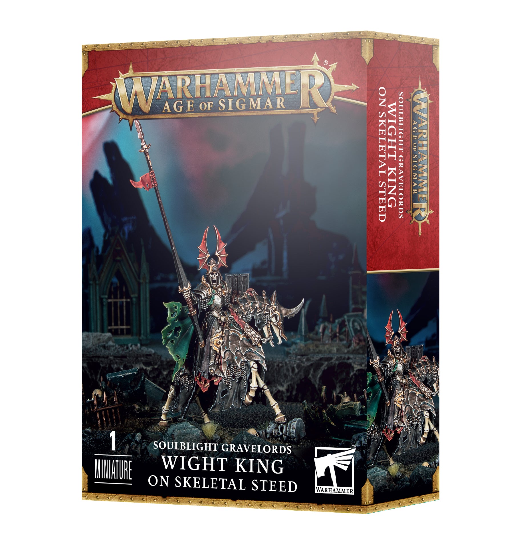 SOULBLIGHT GRAVELORDS: Wight King on Skeletal Steed