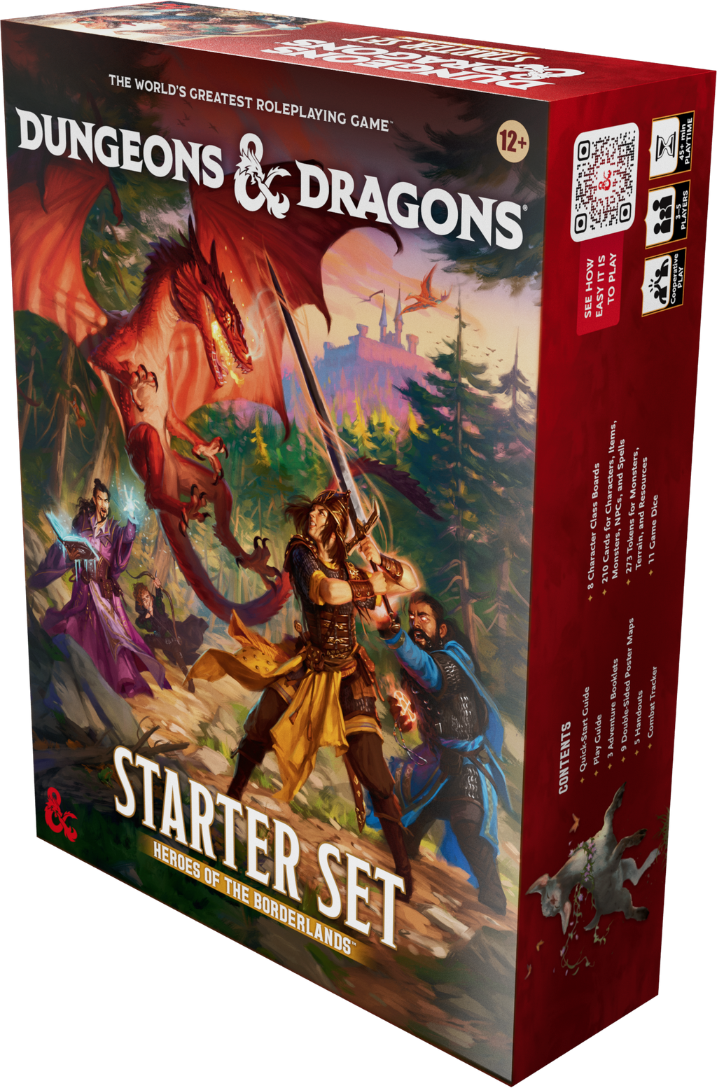 DND RPG 2024 STARTER SET HEROES OF THE BORDERLANDS