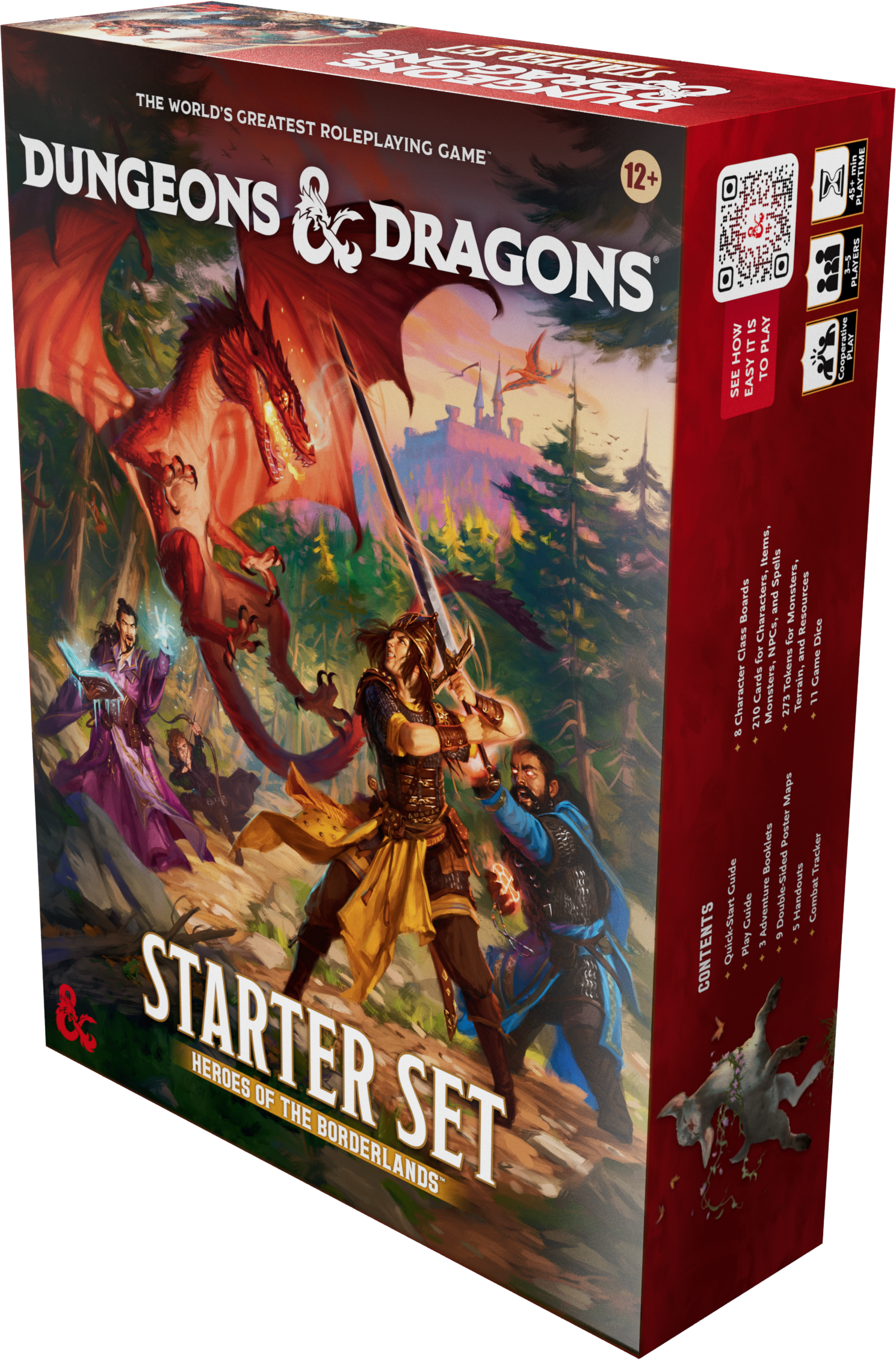 DND RPG 2024 STARTER SET HEROES OF THE BORDERLANDS