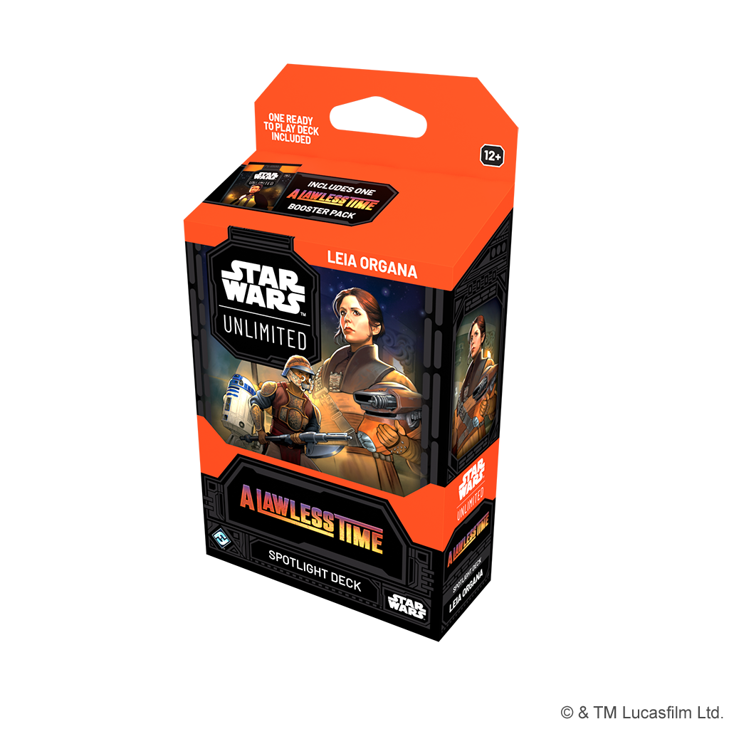 Star Wars Unlimited: A Lawless Time Spotlight Deck: Leia Organa